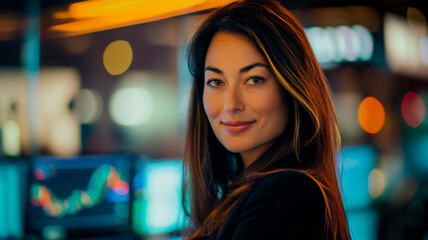 Obraz premium Maestra de las Finanzas