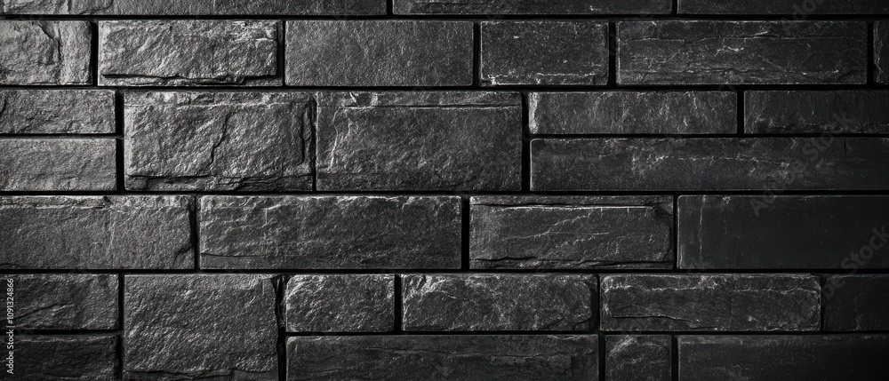 Poster textured dark slate wall background with rich detailed patterns ideal for interior design, architect
