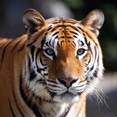 Obraz premium tiger animal, predator tiger cat
