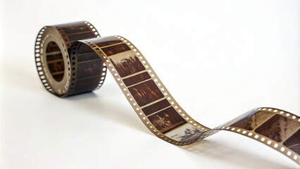A vintage roll of 35mm film, ready to capture analog memories