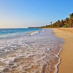 beach and tropical sea