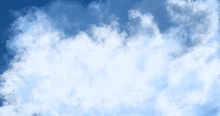blue sky with clouds