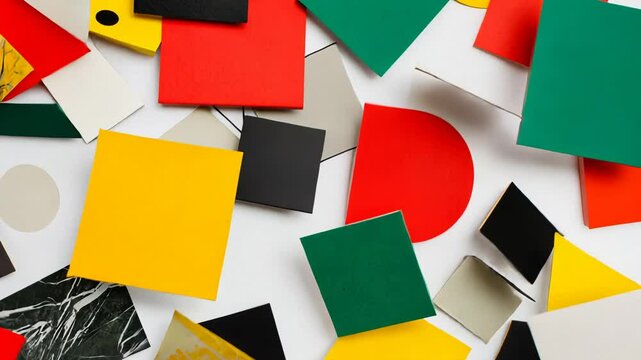 Colorful Sticky Notes for Business Reminders in Various Shapes and Colors