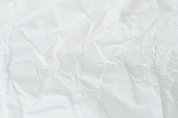 White crumple paper texture background