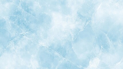 Fototapeta premium Aquamarine marble texture background featuring a soft light blue hue with elegant veining and a glossy finish ideal for design projects.