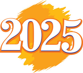 2025 design element idea with creative unique simple modern concept high resolution vector logo