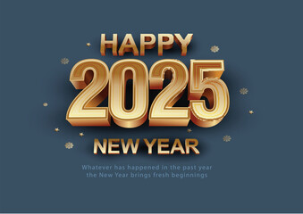 2025 Happy New Year club poster Background for your Flyers and Greetings Card graphic or new year themed party invitations. abstract vector illustration design