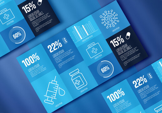Blue Medical Infographic