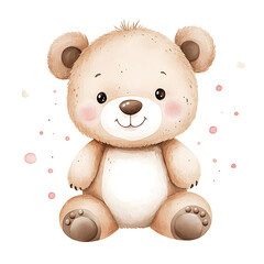 Obraz premium teddy bear with heart