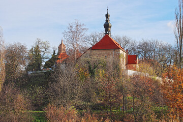 St. Nicholas church in Pilsen. Gothic origin from around 1 400 with later Renaissance, Baroque and...