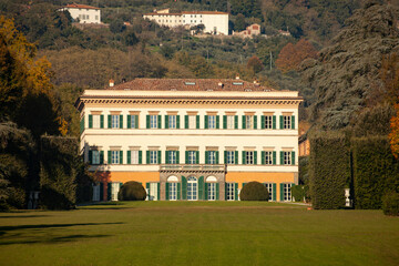 Italia, Toscana, Lucca, Marlia la villa Reale e il parco. La villa.