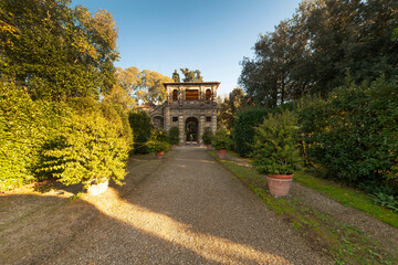 Italia, Toscana, Lucca, Marlia la villa Reale e il parco. La Grotta