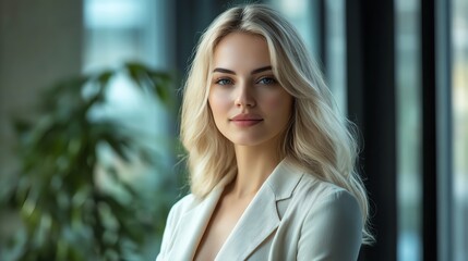 Fototapeta premium The businesswoman believes blockchain technology will sustain the growth of digital assets.