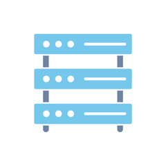 server concept line icon. Simple element illustration. server concept outline symbol design.