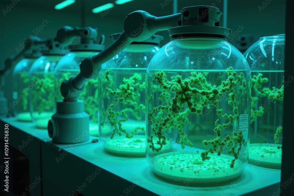 Aufkleber advanced laboratory engineering techniques for biochemical experimentation with fluorescent growth c