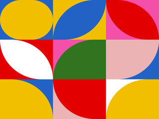 Colorful geometric background vector illustration 