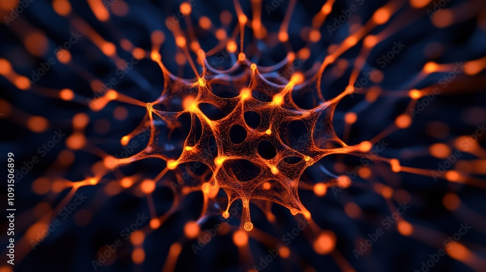 Poster abstract conceptual network representation in dark space