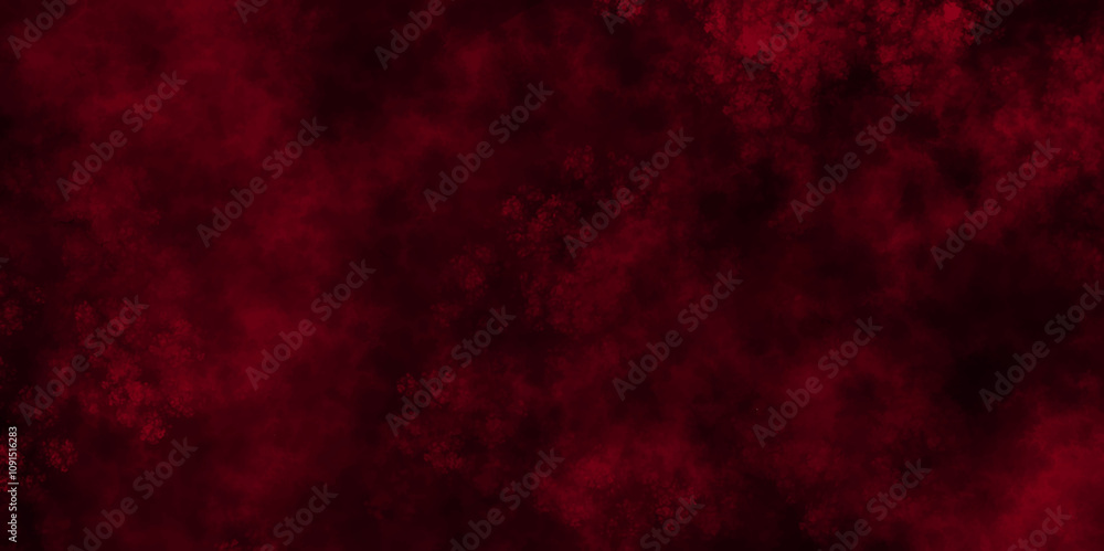 Aufkleber abstract red and black textured smoke. grunge dark red textured painted background. abstract fire fl