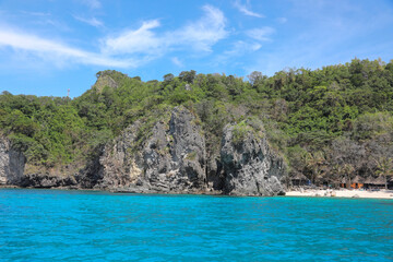 Obraz premium View of Apo Island located in Negros, Philippines