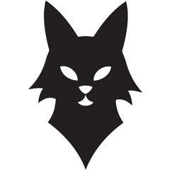 Adobe Illustrator Artwork fox logo in tilted square style. wolf logo, cool and eye catching Fox logo icon vector, Shield fox logo illustration design