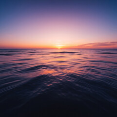 Obraz premium Sunset on the sea