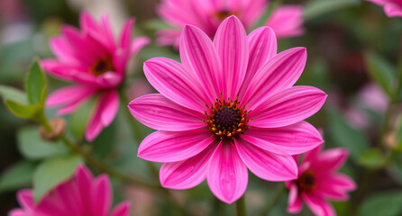 Obraz premium Pink flower