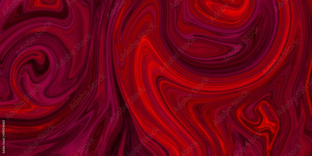 Poster red black marble texture background. the texture of mix color red and black marble pattern modern st