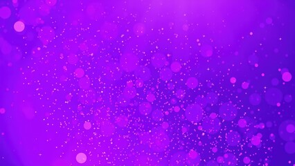 Obraz premium Vibrant Purple Background with Sparkling Bokeh Lights Perfect for Digital Art, Web Design, and Social Media