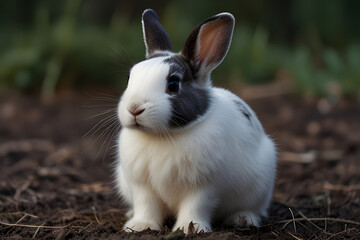 Obraz premium The Wonderful World of Rabbits: Nature’s Gentle Creatures