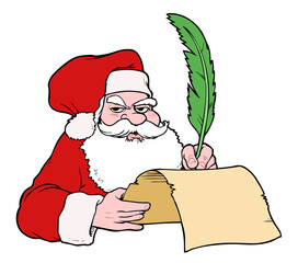 Santa is judging you