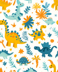 Obraz premium pattern with animals