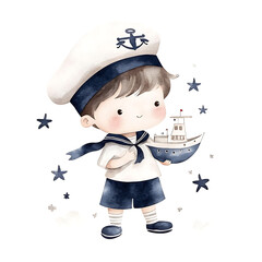 little child sailor
