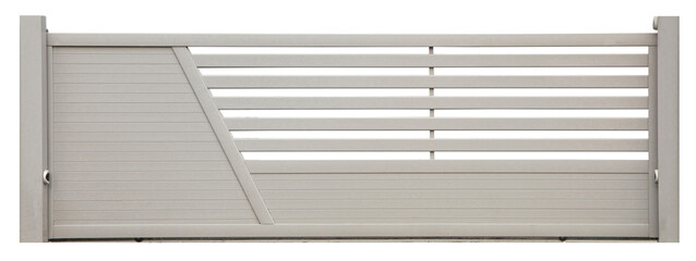 Obraz premium Portail en aluminium d'une maison