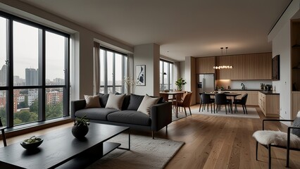 Fototapeta premium Modern living room