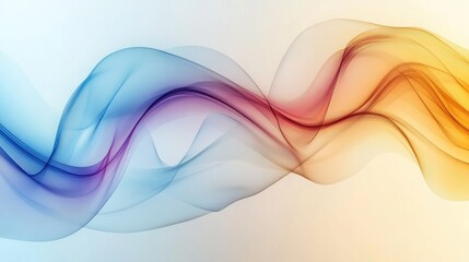 Abstract gradient backgrounds with flowing curves