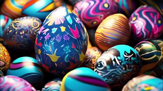 Beautiful festive composition for happy traditional holiday Easter