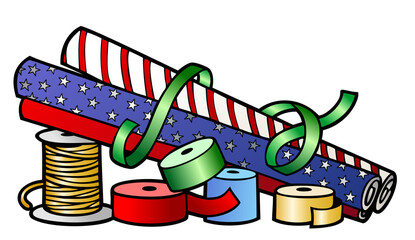 Wrapping paper for Xmas or any occasion