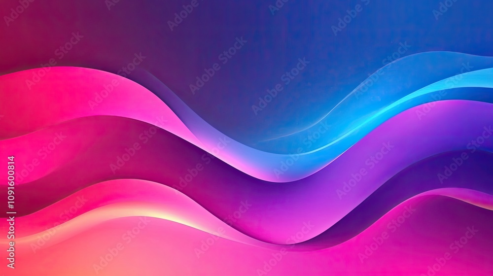 Poster avoid using backgrounds with visible gradients unless it complements the overall aesthetic.