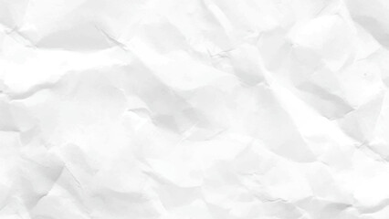 Fototapeta premium Crumpled paper texture background. Abstract white paper texture background.
