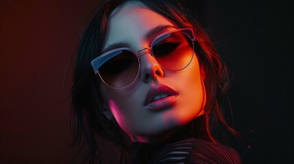 portrait of a woman with red hair