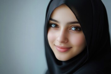 Naklejka premium arabic women portrait