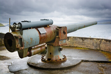 World War II Fortress located in the village of Nes on the southwest coast of the Faroese island of Eysturoy