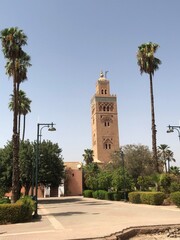 Obraz premium The city view of Marrakech, Morocco