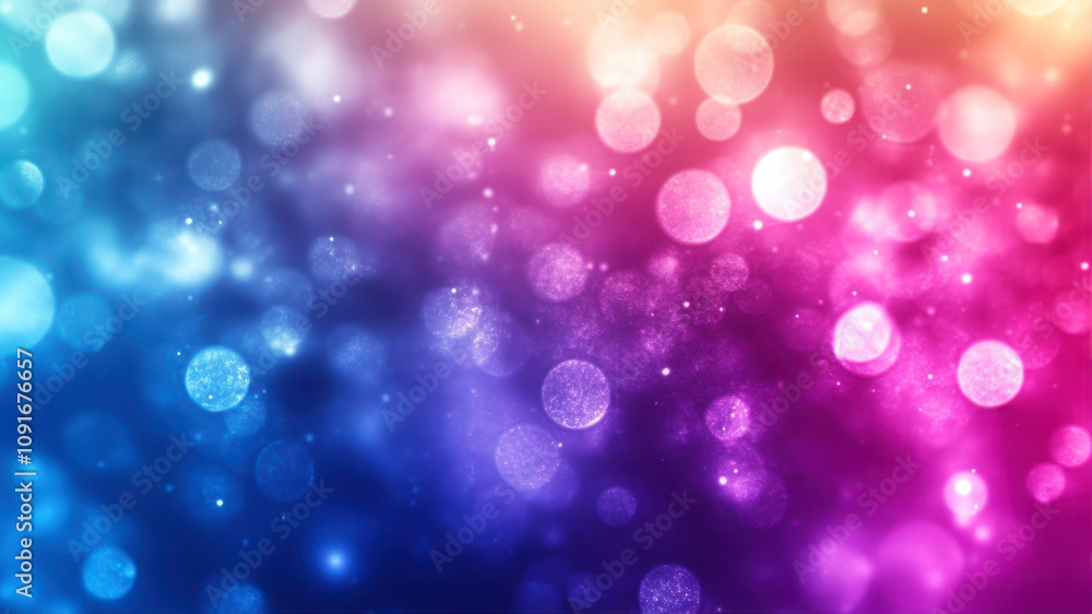 Poster colorful blurred background with purple gradient creating a vibrant visual effect