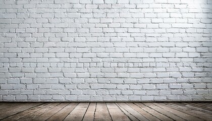Fototapeta premium brick white wall