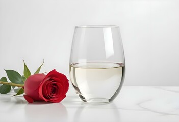 Wine Glass Tumbler Mockup