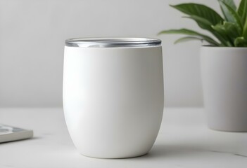 Wine Glass Tumbler Mockup