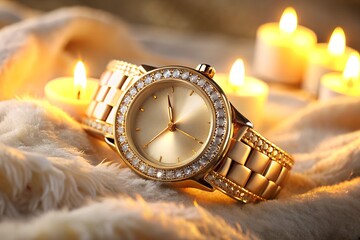 hand watch on the table