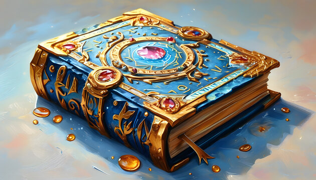 Enchanted Book with Gems
