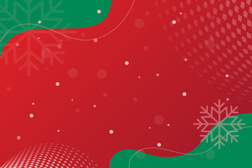abstract Christmas background in red and green colors